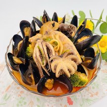 통오징어 해물짬뽕탕 800g 5팩 2팩 얼큰 시원 진한, 800gX5팩