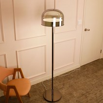 폰타나 장스탠드 (L) 침실 거실 인테리어 무드등 간접조명 수입조명 버섯 플로어 스탠드, 핑크골드