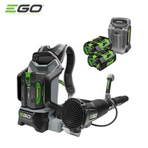 이고파워 충전 백팩 블로워 대포 송풍기 56V (배터리 7.5Ah 2개 세트) 낙엽 제설 세차 LB6000E