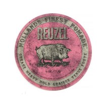 REUZEL 리우젤 핑크 유성 포마드 헤비홀드 4oz(113g) Pink Pomade, 1개