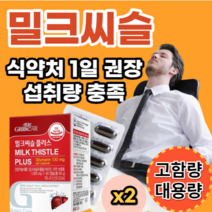 식약처 권장량 충족 밀크씨슬 고함량 대용량 실리마린 간건강 간피로 남성 영양제 간수치 낮추는 보호제 약 2개월분 간기능 피로회복 만성피로 간보호 숙취해소 지방간 피로가 많을때 먹는, 2상자(120캡슐) 4개월분_사은품패치, 4개
