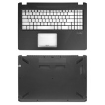 새로운 ASUS X570 노트북 하우징 커버 LCD 후면 커버/전면 베젤/손목 받침대/하단 케이스 상단 셸