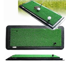 국산 골프스윙 연습매트 생고무 몰딩 바닥매트 75x30cm 개인타석 퍼팅 티샷 아이언샷, 상품선택