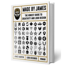 Made by James: The Honest Guide to Creativity and LOGO Design Hardcover, Rockport Publishers, English, 9780760371497