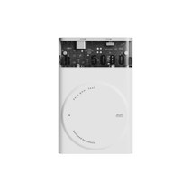 (땡처리) 리버필 마그네틱 맥세이프 호환 무선 고속충전 보조배터리 5000mAh KC인증, 화이트