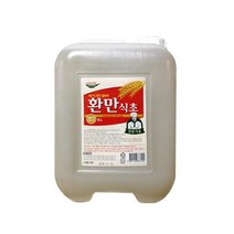 롯데푸드 식초 사과 양조 환만식초 15 리터