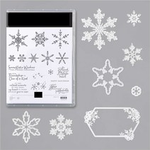 공예 스크랩북 눈송이 금속 절단 다이 및 스탬프 DIY 스크랩북 앨범 종이 카드 장식 공예 수제 칼 클리어, 04 German Stamps