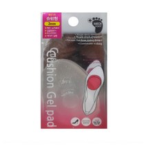 여성 하이힐 발바닥 스팟 통증 충격 보호 쿠션 젤패드 7종 프리사이즈, 쿠팡 메디풋06 뒷발바닥 투명2매