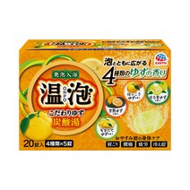 유자20정 바스로망 온포 탄산발포 입욕제/바디케어~