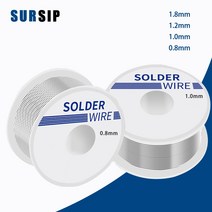 0.8/1.0/1.2/1.8mm Soldering Tin Wire Melt Rosin Core Solder Roll Used for Electric Iron Welding, [02] 0.8mm-50g, 02 0.8mm-50g, 1개