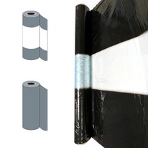 배색멀칭비닐 텃밭비닐 고급멀칭비닐 고추농사, 배색0.02mm두께, 편폭120cm x 길이200m, 1개