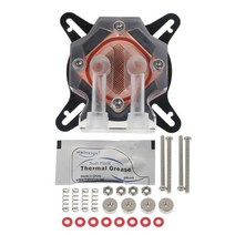 쿨러 칠러 냉각기 g14 gpu 워터 블록 범용 gpu pc waterblock 1156 2011 22 22, 검은색
