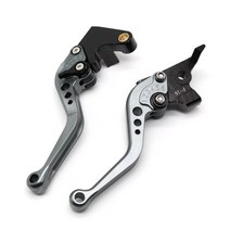 혼다 CBR650R 2019-2020 용 짧고 긴 브레이크 클러치 레버 오토바이 조정 가능한 액세서리 CNC 알루미늄, 13 Short titanium