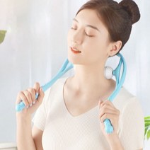 뭉친근육풀기 골프공마사지 뒷목 어깨 지압 마사지기, 핑크