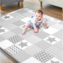 파크론실키 국민 아이 아기 방 놀이방 매트 185x140x1.2cm PE 충격흡수 냉기차단 층간소음방지