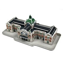 퍼즐피플 3D종이/우드락 입체모형퍼즐, 서울역 우드락 3D 입체퍼즐, 30p