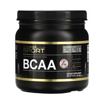 캘리포니아골드뉴트리션 BCAA 분지사슬아미노산 류신 이소류신 파우더 454g, 1개