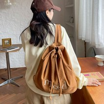 앵글 캔버스 복조리 주머니 백팩 크로스백 에코 가방
