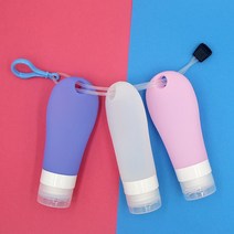 미소 휴대용 여행용 수영장 헬스장 실리콘 공병세트