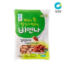 [청정원] 비엔나1kg /식자재/대용량, 1개, 1kg