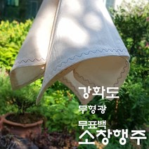 강화소창 2겹소창행주 순면100% 무형광 무표백 면행주 주방행주 빨아쓰는행주 소창수건 소창손수건, 2겹소창 내츄럴(자수색상랜덤)