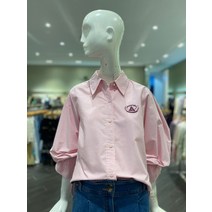 벌룬 슬리브 자수 셔츠 O22C8W 7W(WM)(2195081)