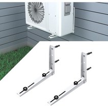 LBG 제품 무덕트 미니 분할 에어컨 콘덴싱 유닛 1-2P용 벽 장착 브래킷 최대 265lbs(7000-12000 BTU) 지원, Small