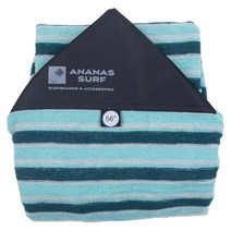 스킴보드 서핑보드 Ananas Surf 56in 143cm 4 ft 8in 짧은 서핑 보드 양말 소프트 커버 스키 호일 웨이크, 03 Ocean Green