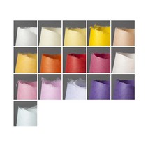 64x94cm 색한지 1~20번 두성종이 색상지 포장지 순지, 주황색