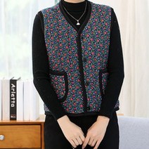 (1+1) 할매 김장 융털 조끼