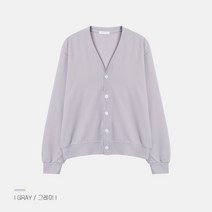 디센도 남녀공용 봄 가을 브이넥 가디건