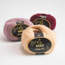 야나 [NAKO] 나코 모헤어 엘리트(mohair elite), 217 블랙