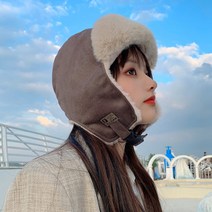 귀달이 생활잡화 군밤 풍성한 모자(브라운)