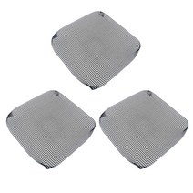 ST SHOP 3pcs 붙지 않는 칩 메쉬 오븐 베이킹 트레이 바구니 시트 크리스퍼 재사용 가능, 블랙, Galvanize