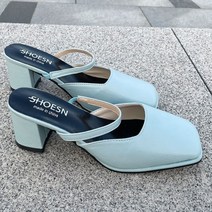 데일리 스트랩 통굽 블로퍼 힐 zn347