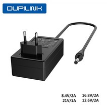 8.4 v16.8 v21 v 12.6 v 리튬 배터리 충전기 dc 5.52.1mm 18650 폴리머 euus 플러그 리튬 리튬 이온 배터리 충전기 전원 어댑터, 협력사, 12.6V 2A, 우리를