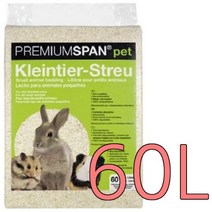 프리미엄 스판 15L 무향 베딩 햄스터 토끼 고슴도치 톱밥, 1개, 60L