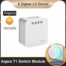Aqara T1 스위치 모듈 단일 채널 릴레이 컨트롤러 무선 지그비 3.0 중성선 유무 스마트 홈 타이머 홈킷, 01 Live Line