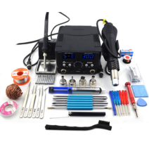무연 전기 인두기 납땜기 리웍스테이션 전문가용, 8588D TOOL SET 4