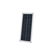 태양광 판넬 태양열 패널 100W 태양 전지 키트 12V USB 충전 보드 컨트롤러 휴대용 방수 전화 RV 자동차 MP3 패드 태양전지, only Solar Panel