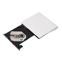cd롬 리더기 씨디룸 DVD 플레이어 ODD 외부 Bluray 드라이브 USB 3.0 광학 드라이브 버너 블루 레이 cd dvd rw 147, 하얀