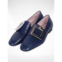 ROGER VIVIER 로저비비에 22FW 여성용 버클 플랫 로퍼 블루 색상 RVW63431270 TRP U807