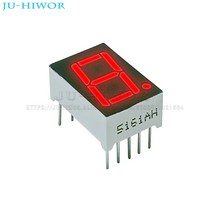 LED 광고판 전광판 차량 휴대용 미니 간판 10pcs 056 인치 10 핀 5161AS 5161BS 1 비트 자리 7 세그먼트 빨간색 디지털 디스플레이 D 813EA 2, 0.56inch C-C