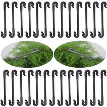 강선활대 미니하우스활대 골조농자재강선활대 블랙 심기 덩굴 고정 클립 번들 버클 포도 덩굴 야채 달아서 온실 줄기 고정 링 패스너 도구, 도끼100개