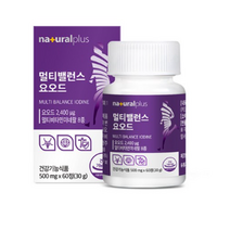 내츄럴플러스 멀티밸런스 요오드 30g 60정