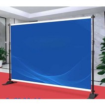 포토존현수막 대형 스탠드 배너 걸이대 미니트러스, 2.4x2.4m 포토존현수막프레임
