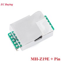 MH-Z19 MH-Z19C MH-Z19B MH-Z19E IR 적외선 CO2 센서 모듈 이산화탄소 가스 NDIR 모니터 UART 400-5000 0-5000ppm, [01] MH-Z19B