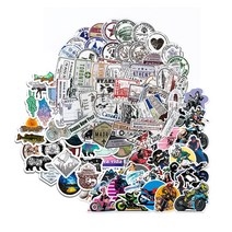 슈퍼커브 베스파 스쿠터 튜닝 스티커, 빈티지