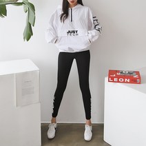 순이들 여성용 아노락 바람막이 레깅스 세트