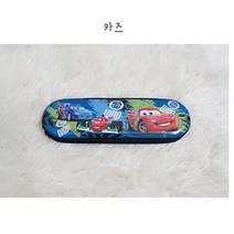 디즈니 카즈 원형 필통, 1개, 블루